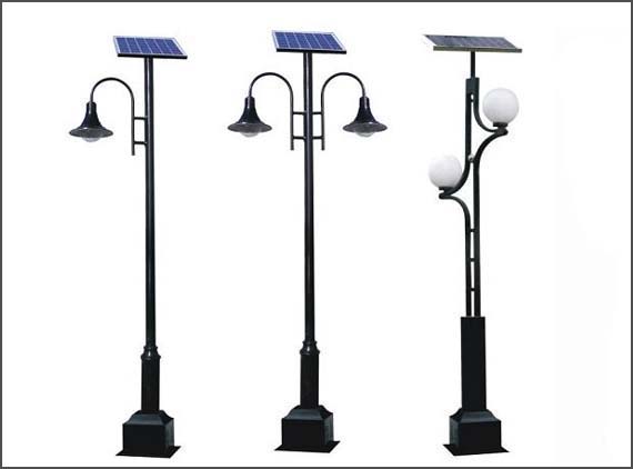solar gate lamp